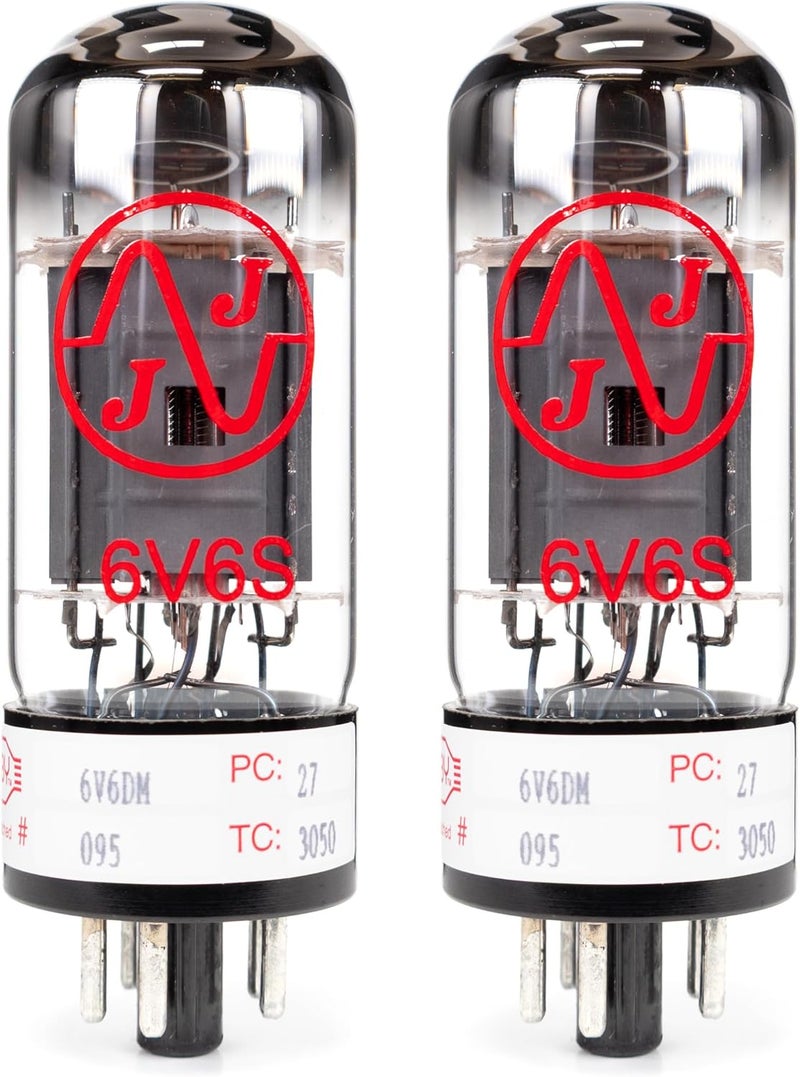 JJ 6V6 Matched Pair Power VacuumTubes